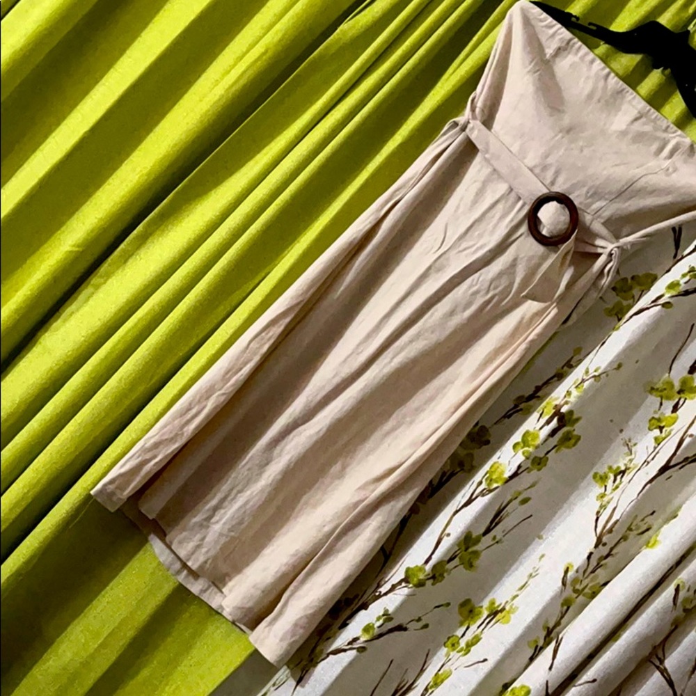 Strapless dress